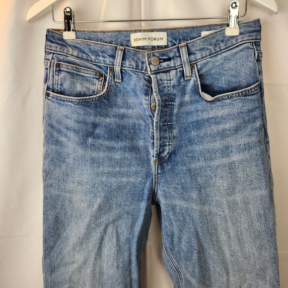 Aritzia Denim Forum Arlo High Rise Straight size 30 in EUC - Picture 6 of 13